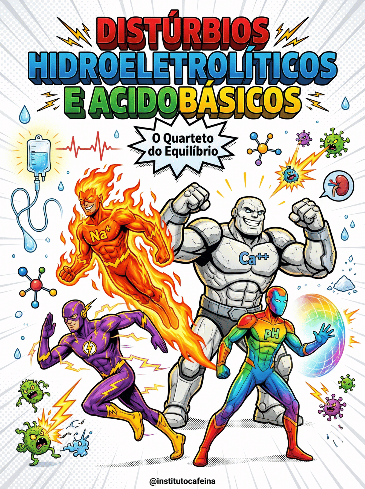 Capa dos Resumos de Distúrbios Hidroeletrolíticos