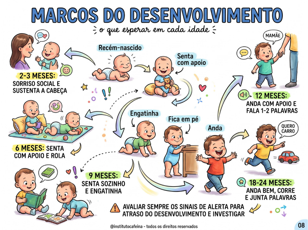 Página de exemplo dos Resumos de Pediatria