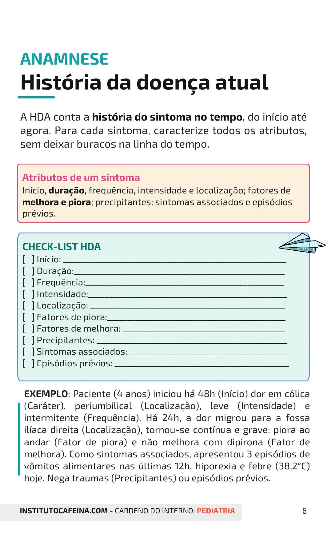 Página de exemplo