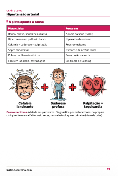 Página 4 do caderno de bolso de cardiologia