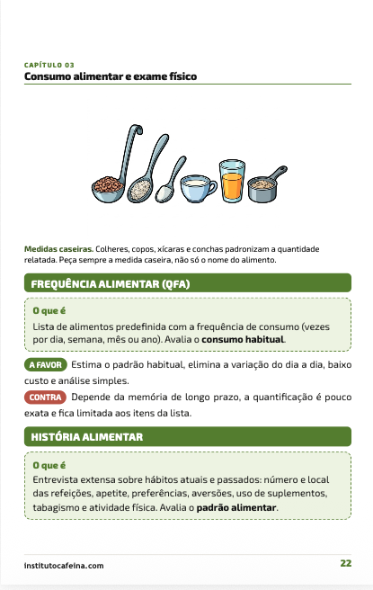 Página 4 do caderno de bolso de prescrição de dietas
