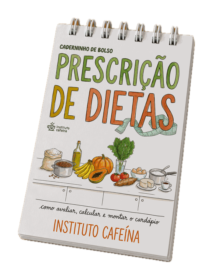 Caderno de bolso de prescrição de dietas versão impressa