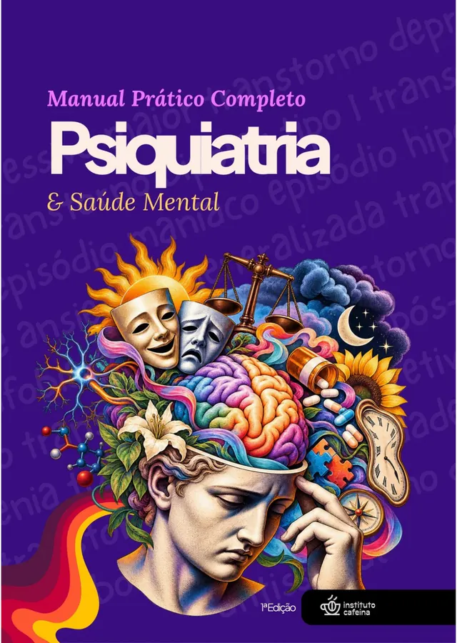 Capa do Manual Prático de Psiquiatria